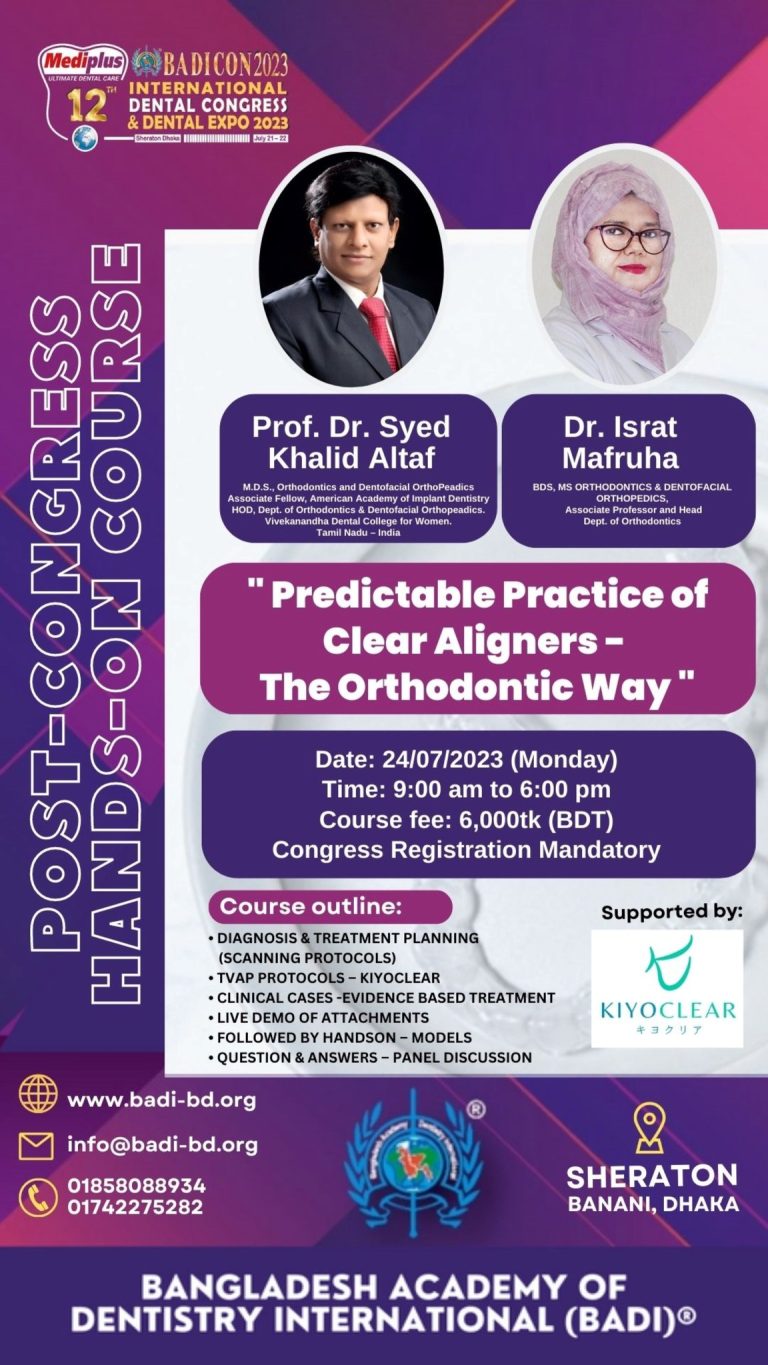 BADICON 2023: Post Conference Hands on Course