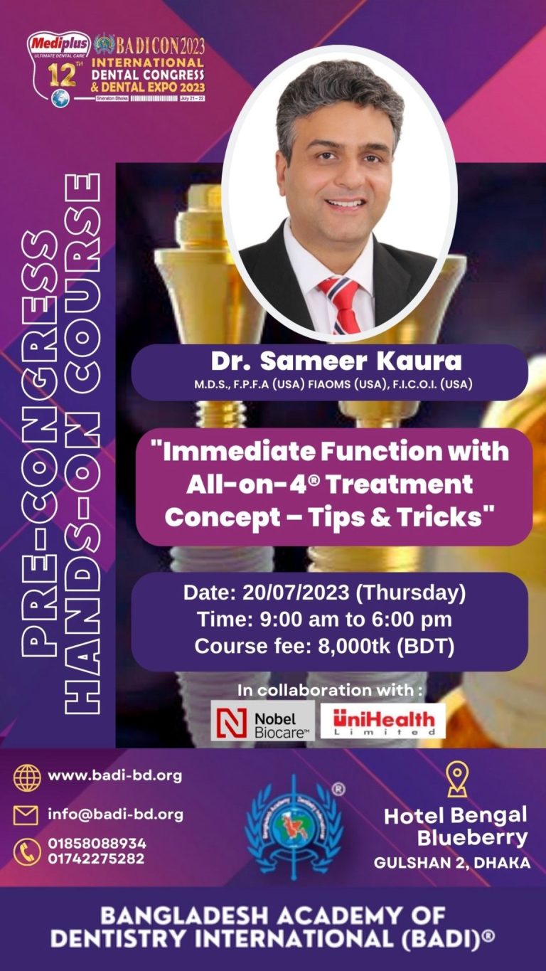 BADICON 2023: Pre Conference Hands on Course